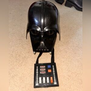 VINTAGE Hasbro DARTH VADER 2004 Star Wars Voice Changer Helmet TESTED & WORKING